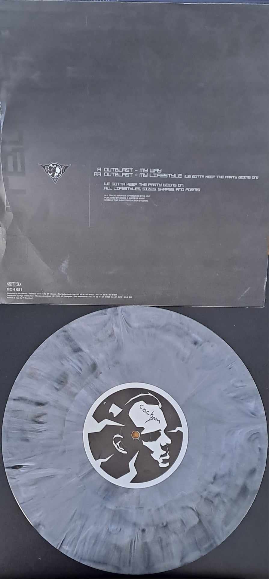 Masters Of Hardcore 051 - vinyle gabber